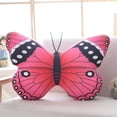 thumbnail image 4 of Butterfly Shaped Pillow Decor Soft Throw Pillow Colorful Animal Print 3D Butterfly Cushion for Bed Couch Living Room Bedroom, 4 of 9