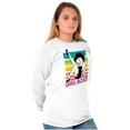 thumbnail image 5 of Betty Boop Girl Boss Cute Confident Women's Long Sleeve T Shirt Brisco Brands S, 5 of 6