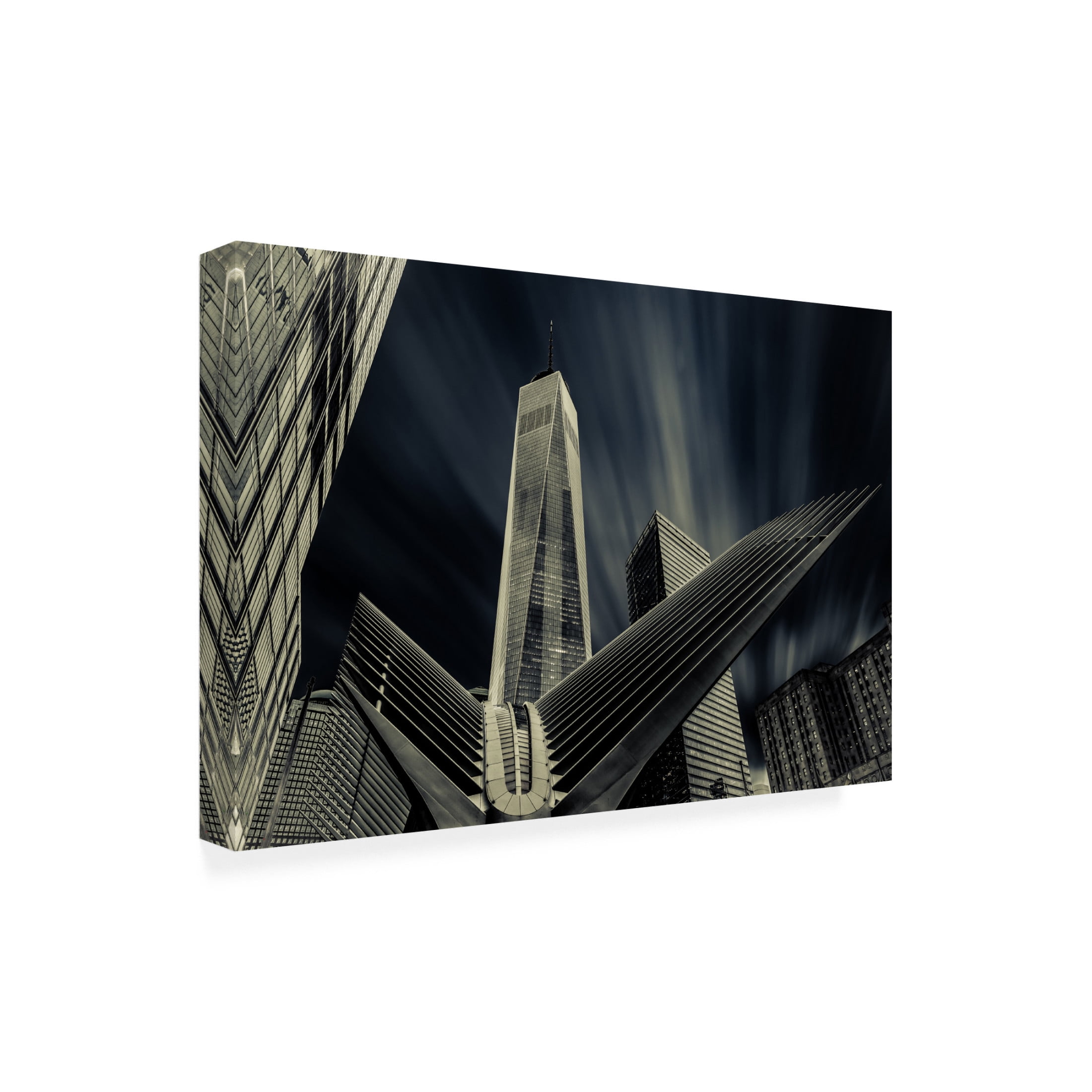 Trademark Fine Art Emil abu milad World Trade Center Canvas Wall Art