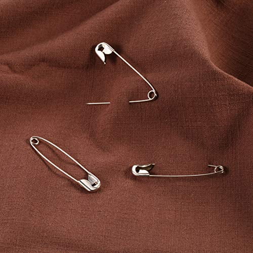 Rust-Resistant Nickel Plated Steel Set- Best Sewing Accessories Kit for Baby Clothing Heavy Duty High-Grade Steel Crafts /& Arts Officepal 100 PCS Large 2.17 55mm Size4# Safety Pins