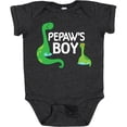 thumbnail image 3 of Inktastic Pepaw's Boy Grandson Boys Baby Bodysuit, 3 of 5
