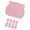 Pink, variant on 2 Layer Cats Litter Trapping Mat For Preventing Spill And Litter Collectings
