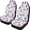 Colorful Ladybug Hearts, variant on XYZCANDO Car Seat Covers Waterproof Front Car Seat Covers Front Seats Protector Decorative Comfortable SUV Vehicle, Flower Pattern