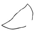 thumbnail image 2 of Rubber Rear Windshield Upper Moulding Seals 51317027916 Fit for 525i 528i 530i 535i M5, 2 of 4