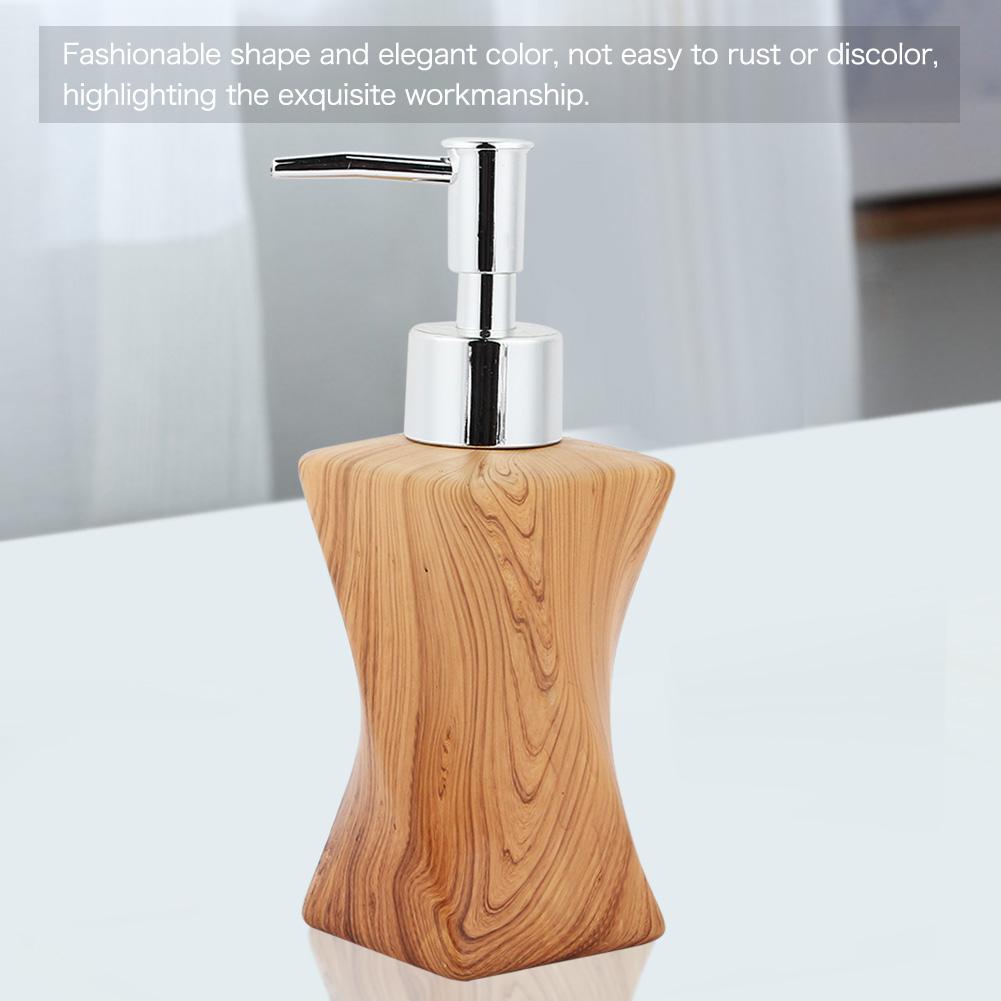 Qiilu Liquid Soap Dispenser, Lotion Bottle,Elegant Fashionable Shape