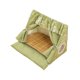 thumbnail image 4 of Casa de carpa interior de gato, cama de mascotas portátil de la cama de gato carpa para perros para gatos cachorro Verde, 4 of 8