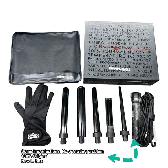 Keratin Complex Heat Theraphy FIVE in ONE Curling System Tourmlaine Curling (See Photo)
