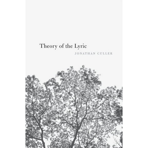 Theory of the Lyric, (Paperback)