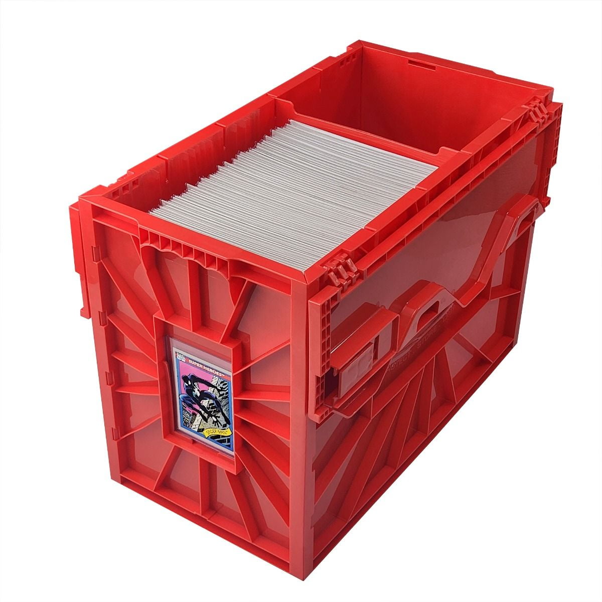 3 BCW Short Comic Book Storage Boxes Holds 150 175 Stackable Archival Cardboard