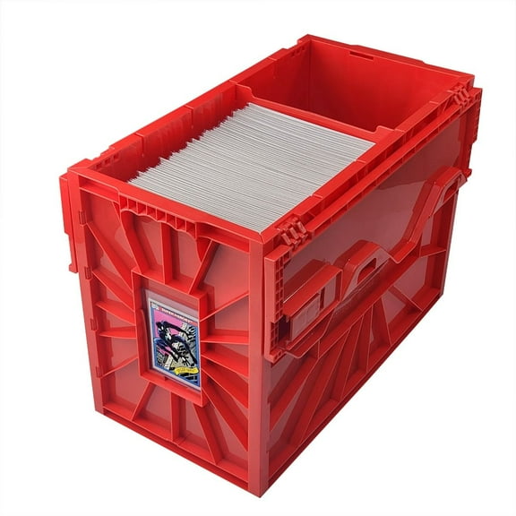 1 BCW Red Plastic Short Comic Book Bin