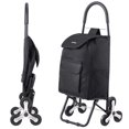 thumbnail image 1 of VEVOR Carrito de compras plegable de 36 l con bolsa de almacenamiento y 6 ruedas, 1 of 9