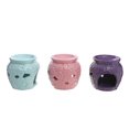 thumbnail image 1 of Ceramic Oil Burner (Embossed Daisy) (Asstd) - Set of 3, 1 of 1