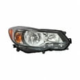thumbnail image 3 of For Subaru Impreza 2014 2015 Headlight Assembly Driver and Passenger Side | Pair | Composite | CAPA | SU2502154, SU2503154 | 84001FJ091, 84001FJ081, 3 of 3