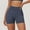 Gray, variant on LYMAYTER Women's Summer Booty Lift Workout Shorts High Waisted Quick-Dry Casual Sportswear S-XL
