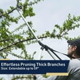 thumbnail image 6 of Kings County Tools 59-Inch Long Reach Tree Trimmer Branch Pruning Shears, 6 of 7
