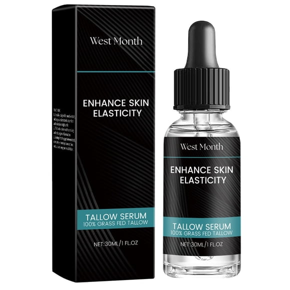 Suero facial de sebo de res Aceite para el cuidado de la piel de sebo antiarrugas Hidratante facial de sebo natural Reduce las líneas finas Arrugas Antienvejecimiento Aumento del colágeno Cuidado de l