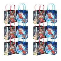 Marvel Spiderman Party Bags, Plastic, 1 lb, (12 Piece)
