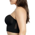 thumbnail image 3 of Parfait Shea Full Bust Longline Strapless Bra, Black, 30G, 3 of 5