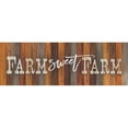thumbnail image 3 of Rae, Marla 18x9 Black Modern Framed Museum Art Print Titled - Farm Sweet Farm, 3 of 5