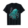 thumbnail image 1 of Kraken T-Shirt Pieuvre - Blanc - 3TG, 1 of 4
