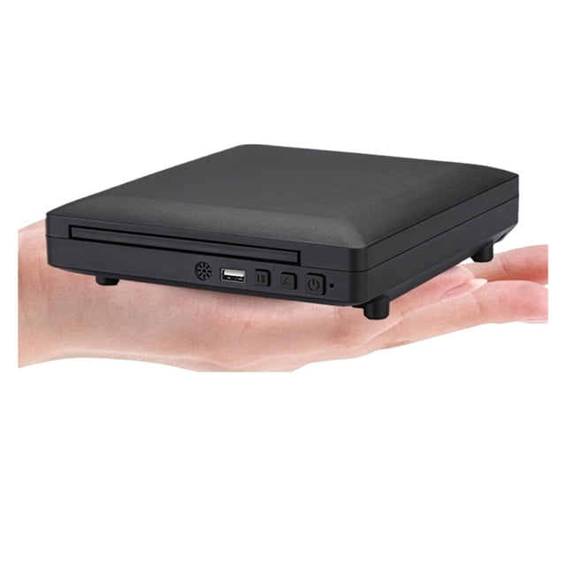 Mini HD DVD Player And RCA Cable 1080p Built-In USB 2.0 Home CD Player
