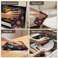 thumbnail image 5 of 4 Pcs Funny Kitchen Towels,Halloween Skull Pumpkin Pattern Microfiber Dish Towels,Kitchen Tea Towels,Kitchen Towel Set (18" X 26"), 5 of 7