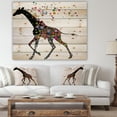 thumbnail image 4 of Design Art - Cheerful Giraffe Running, 4 of 5