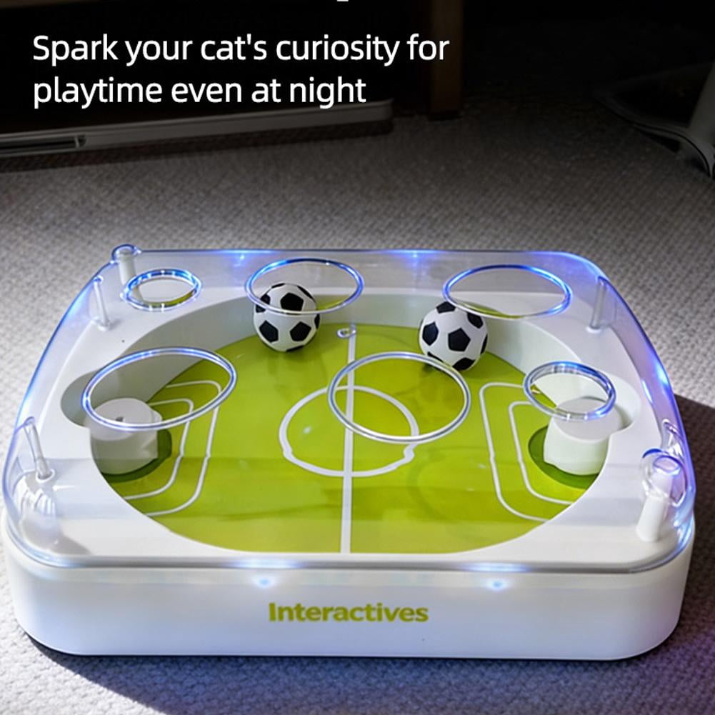 Cat Balls Toys for Indoor Electric Interactive Soccer Ball Cats Toy for Training Exercise Mental Stimulation Hunting Simulation Scratching