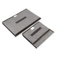 thumbnail image 7 of Foldable Storage Box 2 Storage Boxes，Storage Bins，Storage Bins with Lids. Filing Cabinets for Home Office. Linen Storage Box, Used to Store Toys, Clothes, Paper and Books. 6.3*7.9*10.3 inches.(Grey), 7 of 7