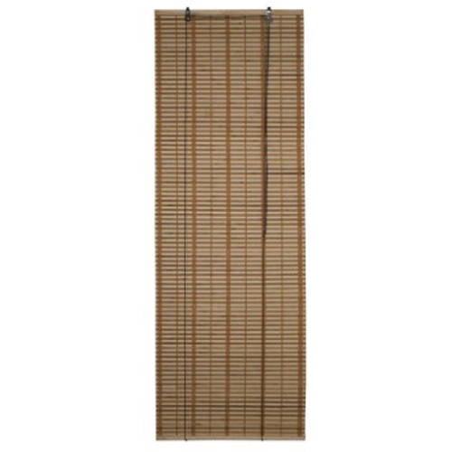ALEKO Natural Bamboo 39 X 64 In Light Brown Midollinos Style Blinds ALEKO Natural Bamboo 39 X 64 In Light Brown Midollinos Style Blinds