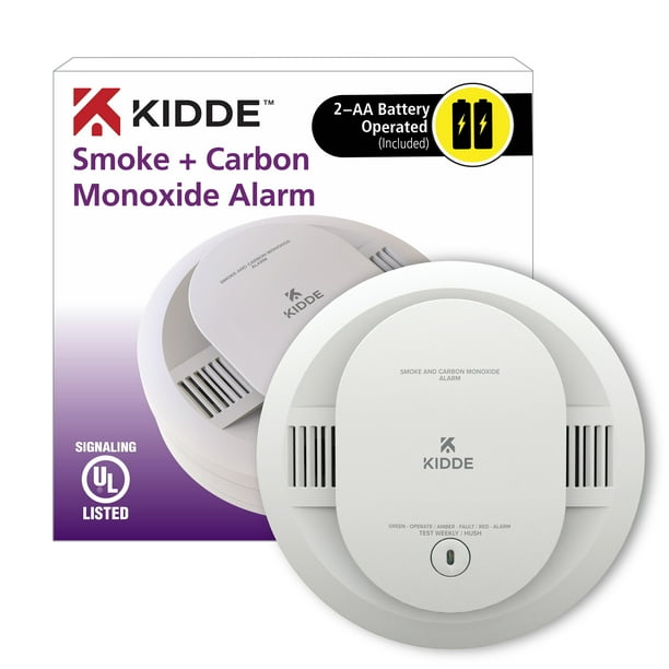 Kidde Battery Operated Smoke & Carbon Monoxide Detector with LED