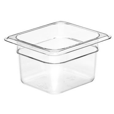 Food Pan 1/6 X 4" CamwearÂ® Clear