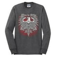 thumbnail image 2 of Wild Bobby, Live To Ride Motto Motorcylce Club Cars and Trucks Mens Long Sleeve Shirt, Heather Black, Small, 2 of 3