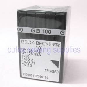 100 Pcs UY128GAS SES Coverstitch Needles - For Brother, Juki, Kansai Industrial Machines