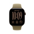 thumbnail image 3 of Apple Watch Series 12 GPS + Cellular 46mm Dark Bronze Aluminum Case with Olive Sport Band - S/M, 3 of 11