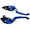 Blue, variant on Aluminium Clutches Handles Lever Motorbike Accessory Motorcycle Brake Clutches Levers Handle