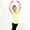 Yellow, variant on Liweisiy Girl's Dance Crewneck Shirts Slim Fit Short Sleeve Solid Color Tees Summer Breathable Workout Athletic Sweatshirts Dark Blue 5 Years