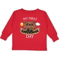 thumbnail image 3 of Inktastic My First Groundhog Day- Cute Boys or Girls Long Sleeve Toddler T-Shirt, 3 of 5