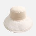 thumbnail image 2 of CoCopeaunts Breathable Mesh Bucket Hat Big Wide Brim Summer Outdoor Sun Protection Bucket Cap for Women Plain Fisherman Hat, 2 of 8