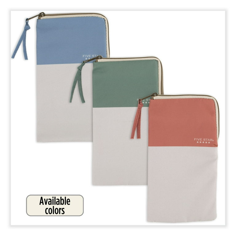 Recycled Pencil Pouch, 5 x 0.5 x 9, Randomly Assorted Colors Recycled Pencil Pouch, 5 x 0.5 x 9, Randomly Assorted Colors