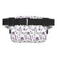 thumbnail image 3 of Fotbe Lavender Flowers Cangurera Cuadrada con Estampado de Doble Capa, Bolsa de Cintura Ajustable Mini para Hombres y Mujeres, 3 of 9