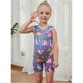 thumbnail image 4 of Leotards for Girls Gymnastics Toddler Kids Tumbling Outfits Biketards Unitards Colorful Dinosaur, 4 of 6
