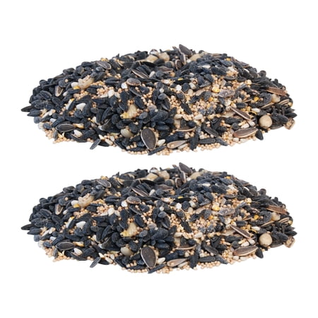 Wild Bird Seed Mix, Divine Blend, 10 lbs. - Premium Wild Bird Food with Black Oil Sunflower, Safflower, Peanuts & White Millet - High-Energy, Low-Waste Blend for Hopper, Tube & Platform Feeders