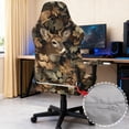 thumbnail image 4 of Uorisanigo Camo Gaming Chair Covers Slipcovers for Men Reindeer Game Chair Slipcovers with 2 Armrest Covers Easy to Install Office Chair Covers with Elastic Edge Gift for Friends, 4 of 8