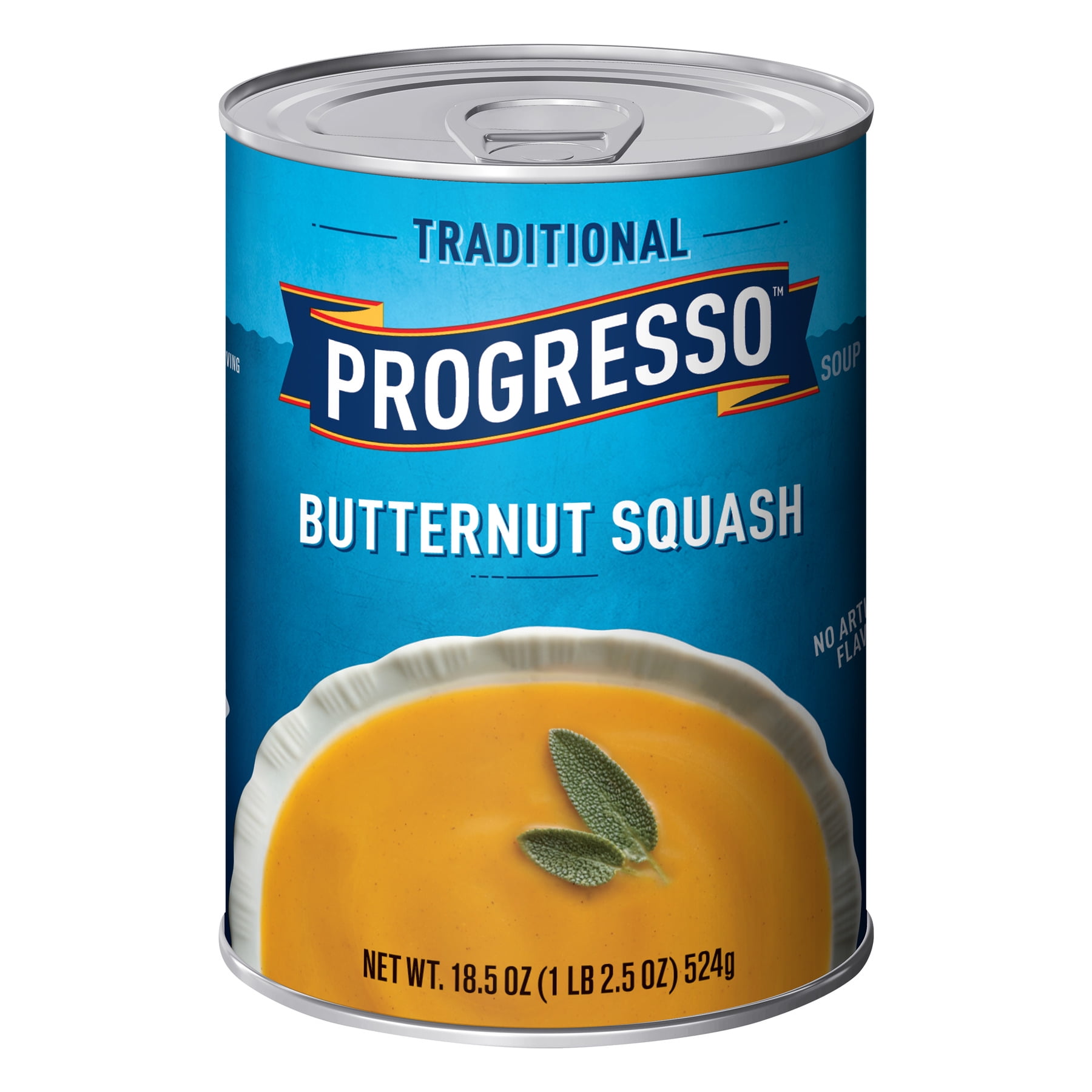 Progresso Traditional Butternut Squash, Gluten Free Soup 18.5 oz Can