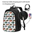 thumbnail image 2 of Daiia Pirate Hats Pattern USB Charging Backpack for Men and Women, Anti-Theft Backpack,Travel Backpack,School Backpack,College Backpack,Laptop Backpack, 2 of 7