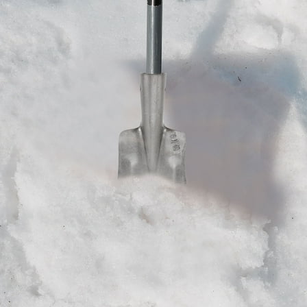 Homoyoyo Ice Breaking Shovel Made of Manganese Steel, Professional and Convenient for Winter Use