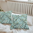 thumbnail image 5 of Outdoor Waterproof Pillow Covers Pack of 2, Summer Lemon Vintage White Floral Trees Decorative Throw Pillowcases Cushion Covers for Garden Patio Tent Sofa Couch, 26x26 inch, 5 of 8