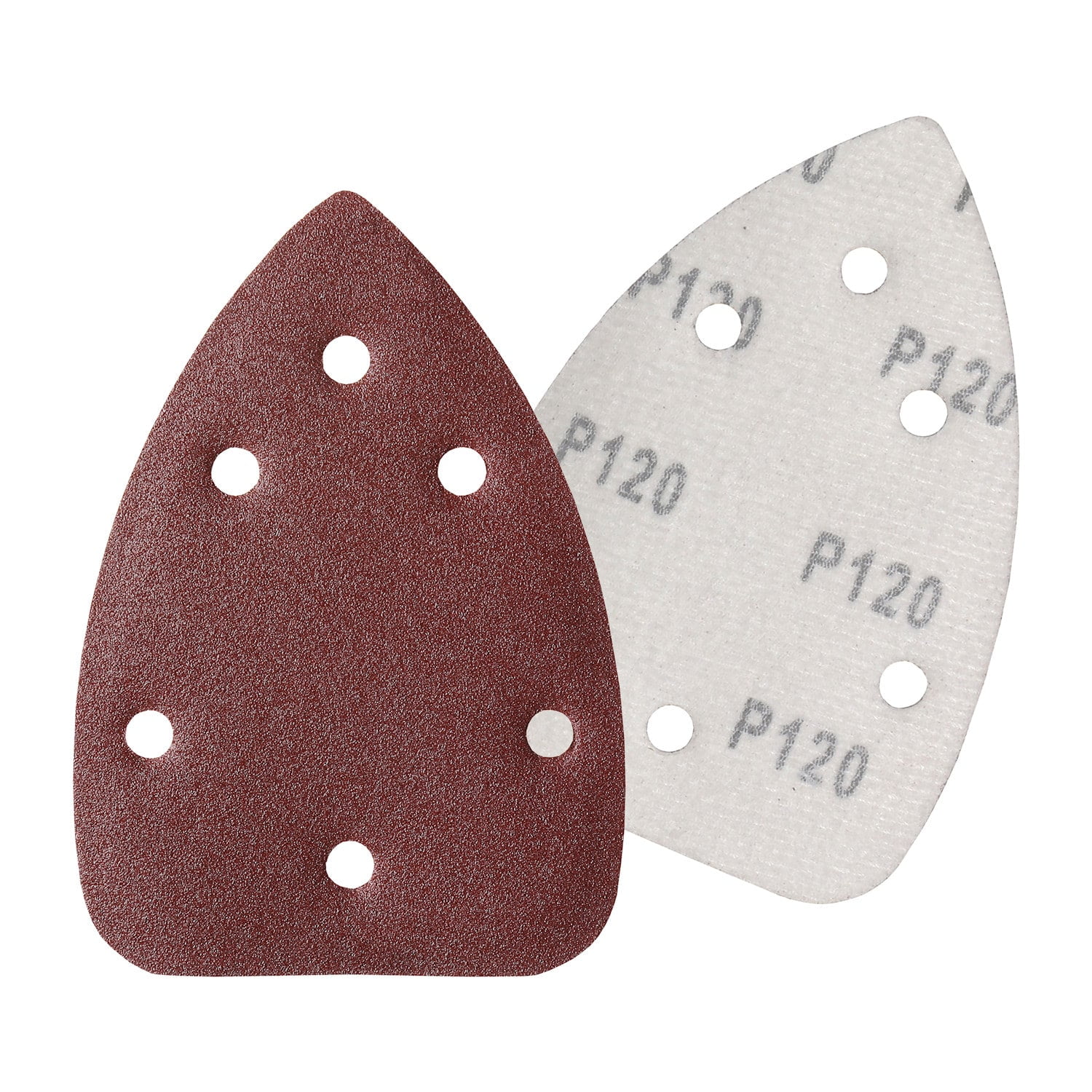 Great Working Tools Sandpaper for GWT Orbital Detail Sander, 60 pcs