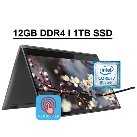 Lenovo Yoga C930 2-in-1 Business Laptop 13.9" FHD IPS Touchscreen 8th Gen Intel Quad-Core i7-8550U 12GB DDR4 1TB SSD Intel UHD Graphics 620 Backlit Keyboard Fingerprint Reader WiFi Win10 Grey